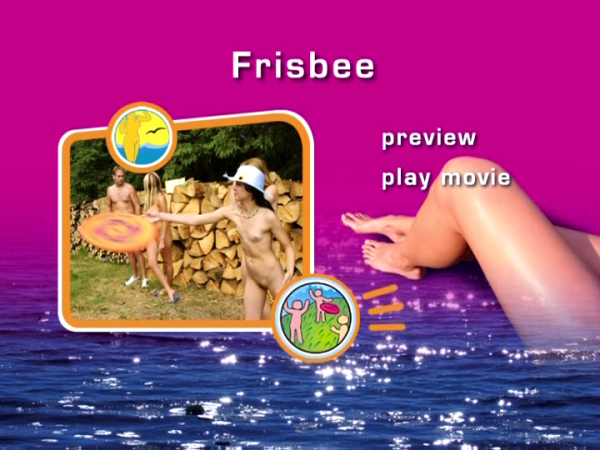 Purenudism video - Frisbee [Archives Naturisme]
