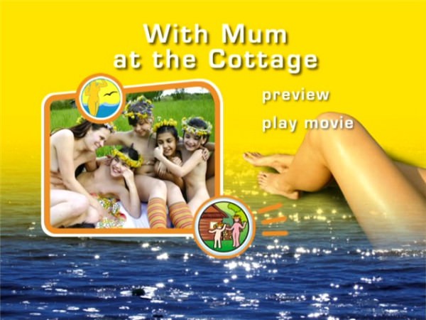 Purenudism video - With mum at the cottage [Archives Naturisme]