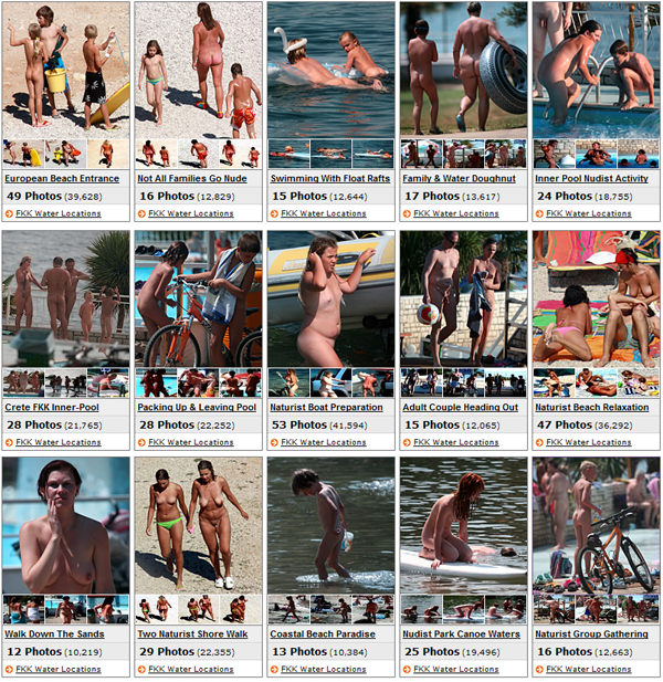 Purenudism photo - Water locations (set 12) [Archives Naturisme]