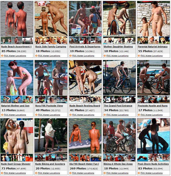Purenudism photo - Water locations (set 10) [Archives Naturisme]
