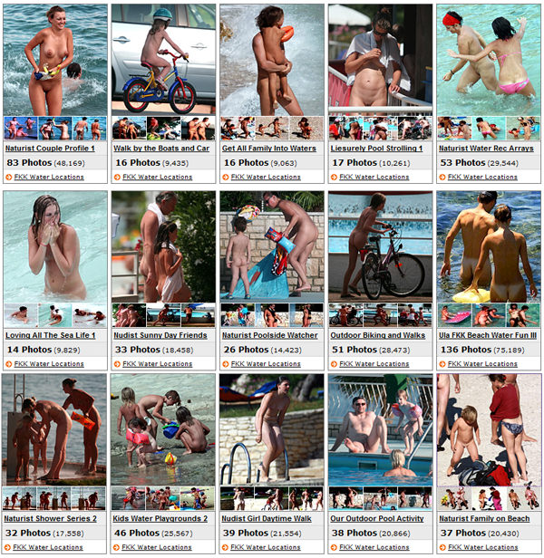 Purenudism photo - Water locations (set 8) [Archives Naturisme]
