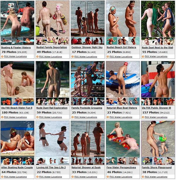 Purenudism photo - Water locations (set 3) [Archives Naturisme]
