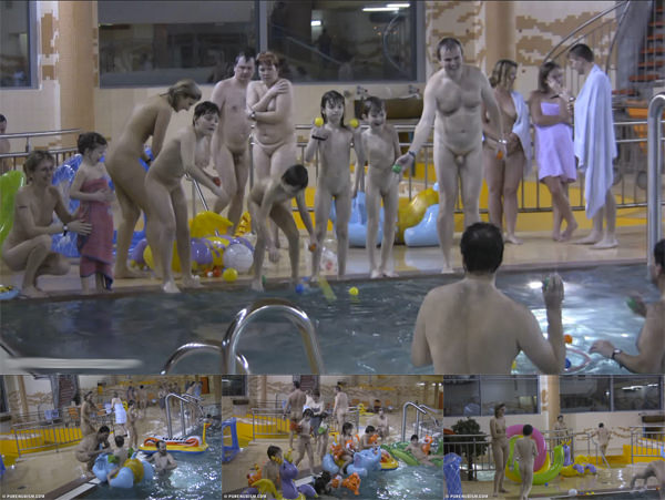 Vidéo documentaire sur le nudisme - Nudists in Germany in the pool HD [Archives Naturisme]