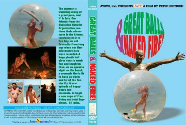 Documentaire nudisme vidéo - Great balls and naked fire [Archives Naturisme]