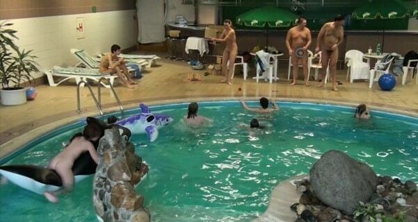 Indoor Dolphin Ride Full HD video - What Do You Know About the Culture of Nudity
