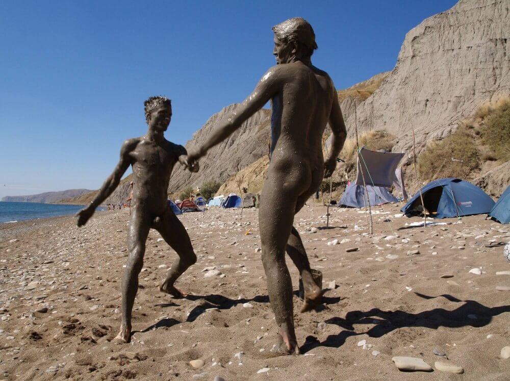 Jr Nudist Nude Beach Mud Soldiers photos - This is the culture of nudism