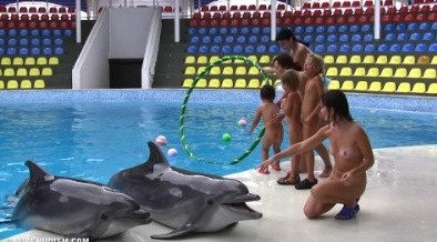 Dolphin Day Delights 1 - Freedom is part of naturism