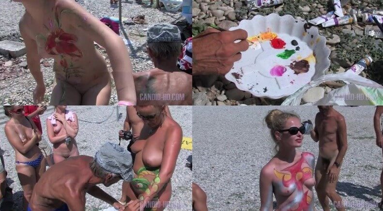 Body Art Festival 2008 Part 1 - Nudists strive for tolerance and respect for others