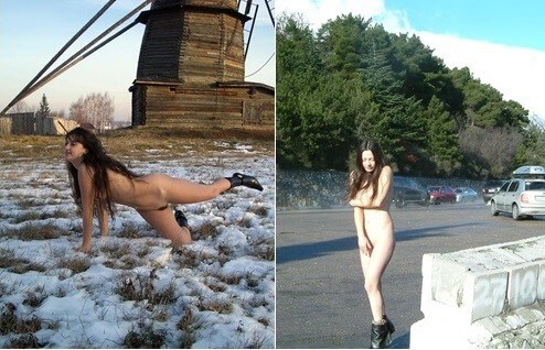Beautiful Suntan Stretches-Winter Sport pics - Naturism and nudism value openness and sincerity