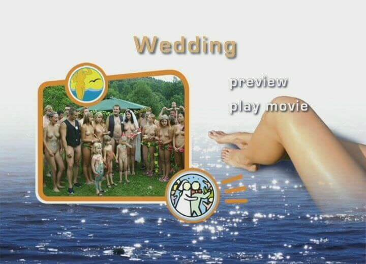 A wedding in a nudist collective - Visiting the Beach Without Clothes