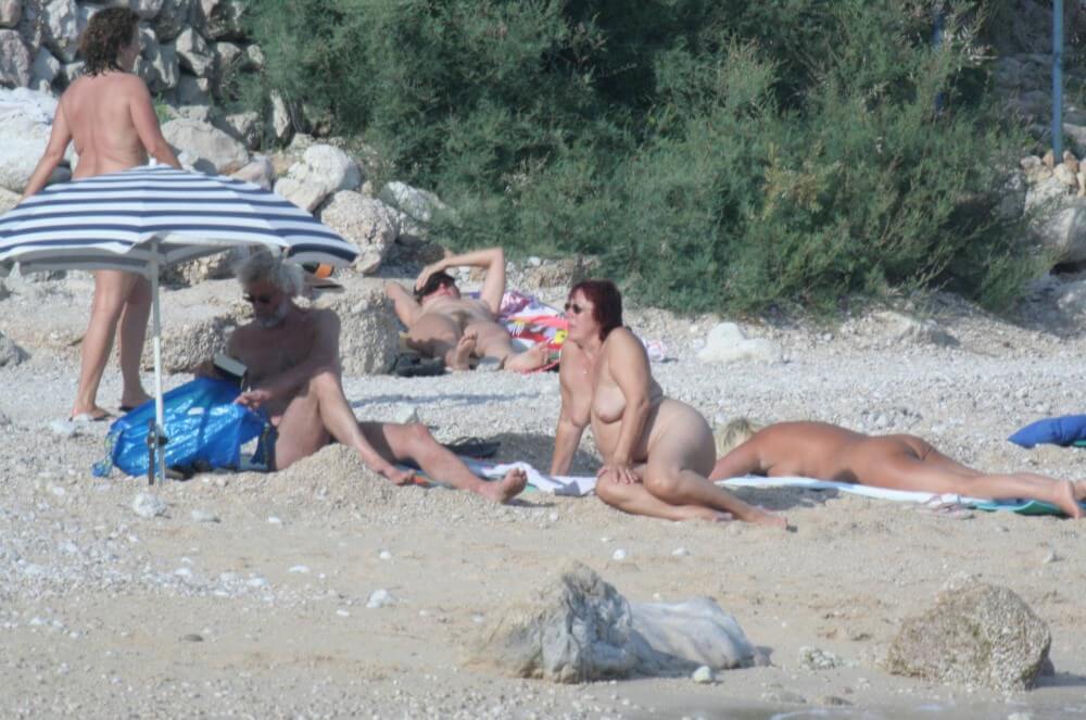 Croatian Baska Beach pics - Nudist festivals are beautiful