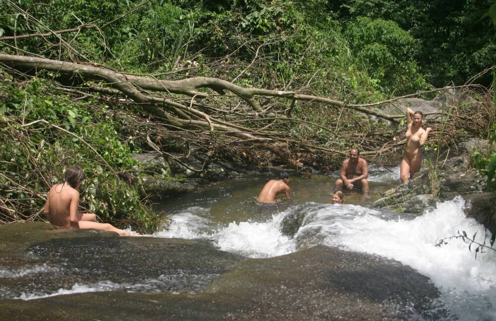 Brazilian Top of the Rivers photos - Mutual respect as an important part of the naturist community