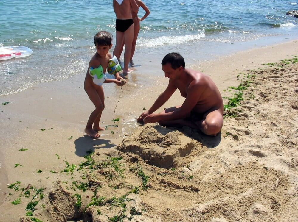 Bulgarian Sandy Paint Over - Nudism and naturism are based on naturalness and acceptance of ones body