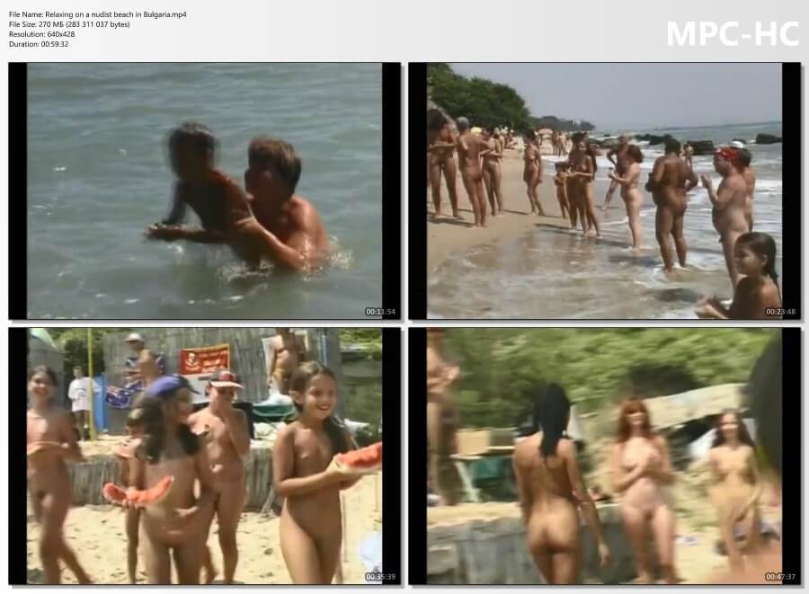 Relaxing on a nudist beach in Bulgaria - Naturism as a protest against puritanical moral norms