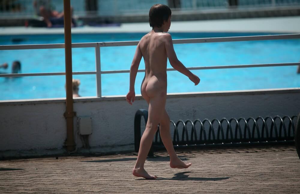 Grassy Patio Nature Hike - Nudism and naturism are a path to natural harmony and inner wholeness