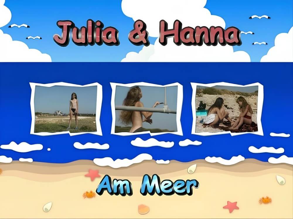 Naturistin: Julia und Hanna am Meer - Radical nudism materials