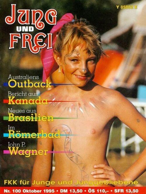 Jung und Frei Nr 100 - Interaction with nature through naturism and nudism