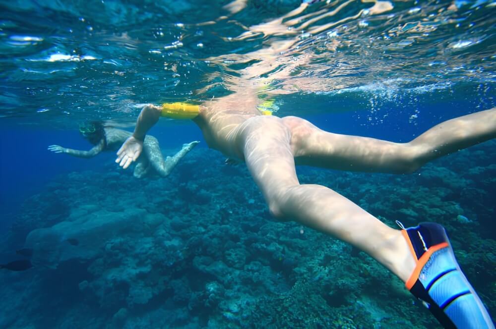 Nudism on the Red Sea photo gallery - A naturist strives for inner harmony and emotional balance