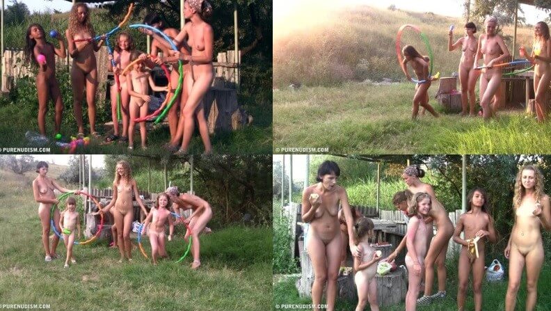 Countryside lounging 2 Full HD video - Nudists strive for tolerance and respect for others