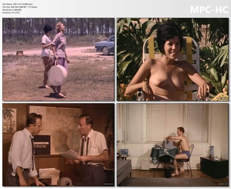 Diary of a nudist (1961) film HD - Family nudism in the 21st century