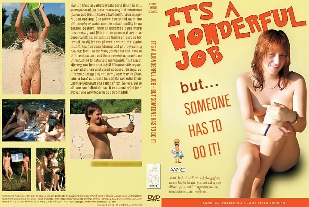 Enature - Its a wonderful job - Seeks harmony with the rhythms of nature and the environment through nudity