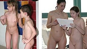 In the pool photos - Supporters of naturism live in harmony with nature
