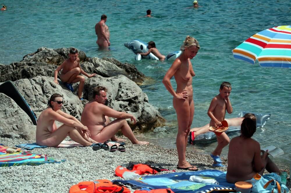 Rock Side Family Camping pics - Nudity promotes a better understanding of oneself and ones feelings