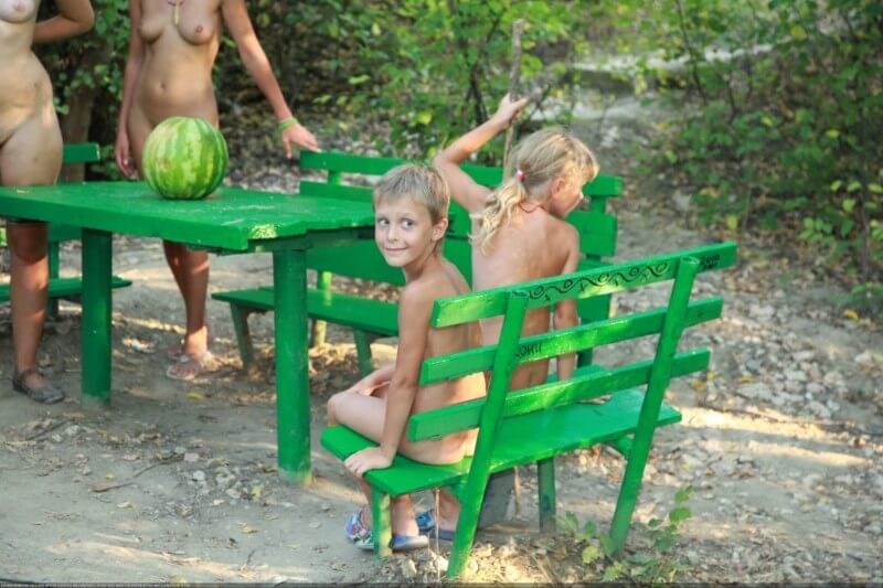 Naturists green picnic photos - Differences between nudists and naturists