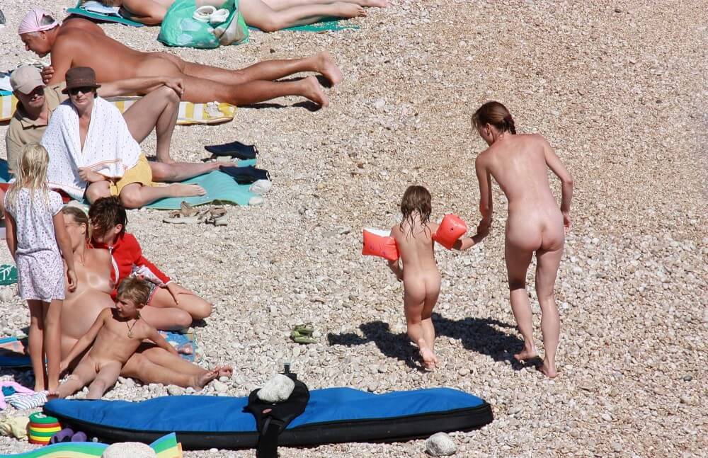 Orange Floaty Safety First Naturist pics - Core values of nudist clubs