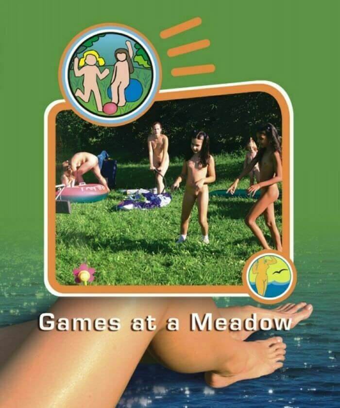 Naturist Freedom: Games at a Meadow - Delegation of European Nudists
