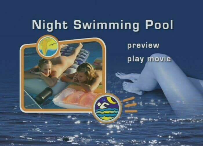 Naturist Freedom: Night swimming pool - The practices of naturism teach us to appreciate life and harmony with the world around us