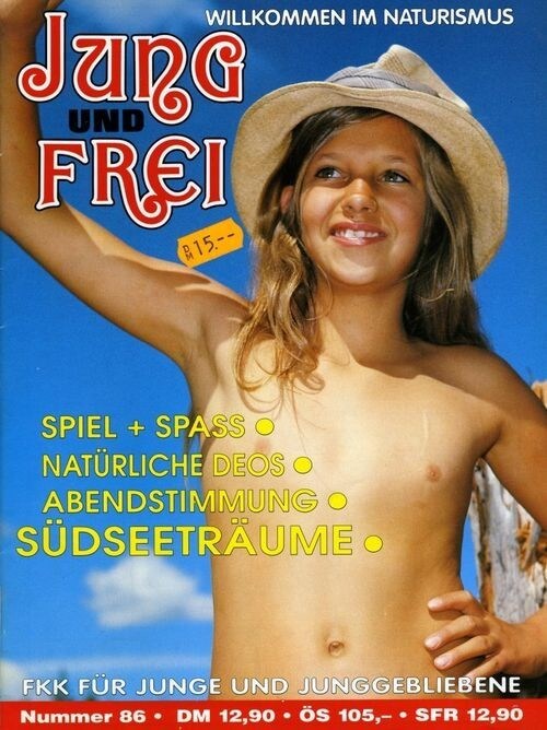 Jung und Frei Nr 86 - The practice of nudism promotes freedom from fears and insecurities