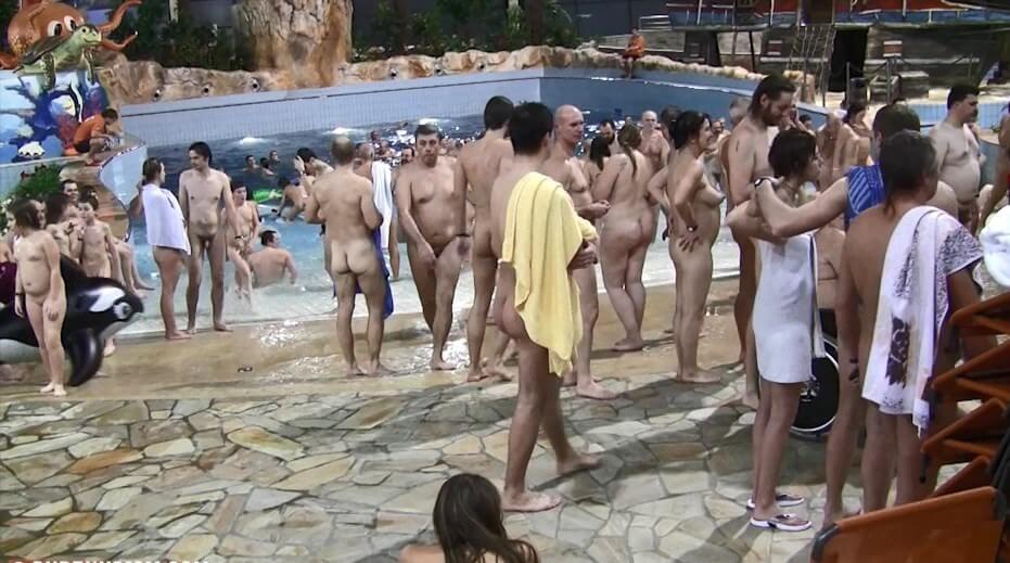 Aquatic park reunion video - Visiting the Beach Without Clothes