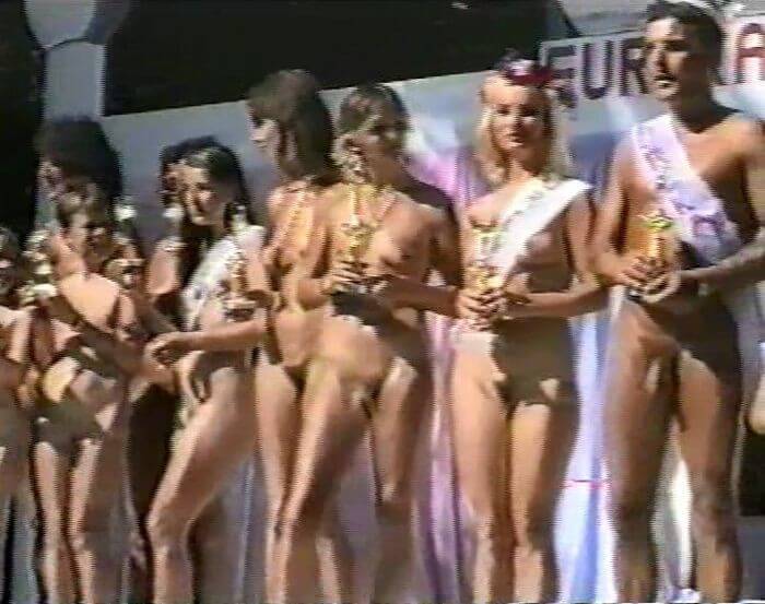 Miss Eureka 1988 video - Naturism promotes health of mind and body