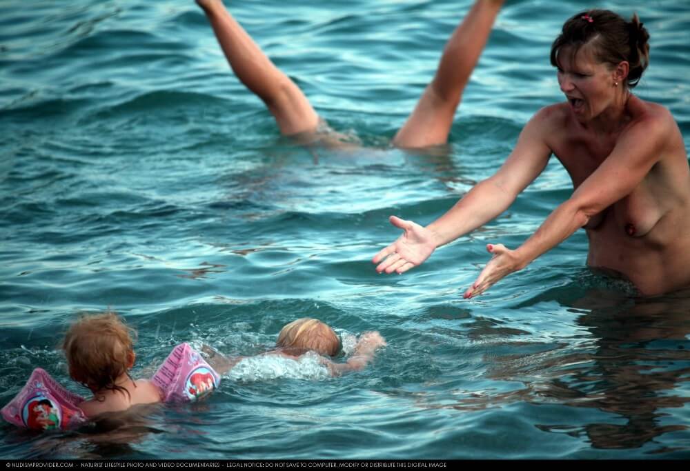 Water Locations Photo Set 6 - Complete Natural Nudity