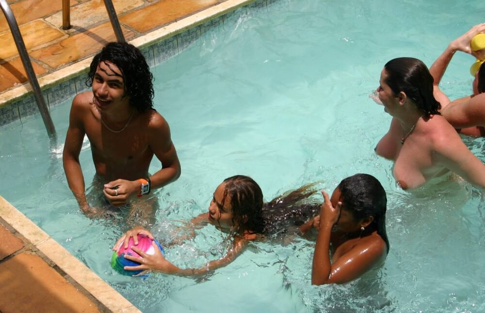 Brazilian Near Pool Profile pics - Differences between nudists and naturists