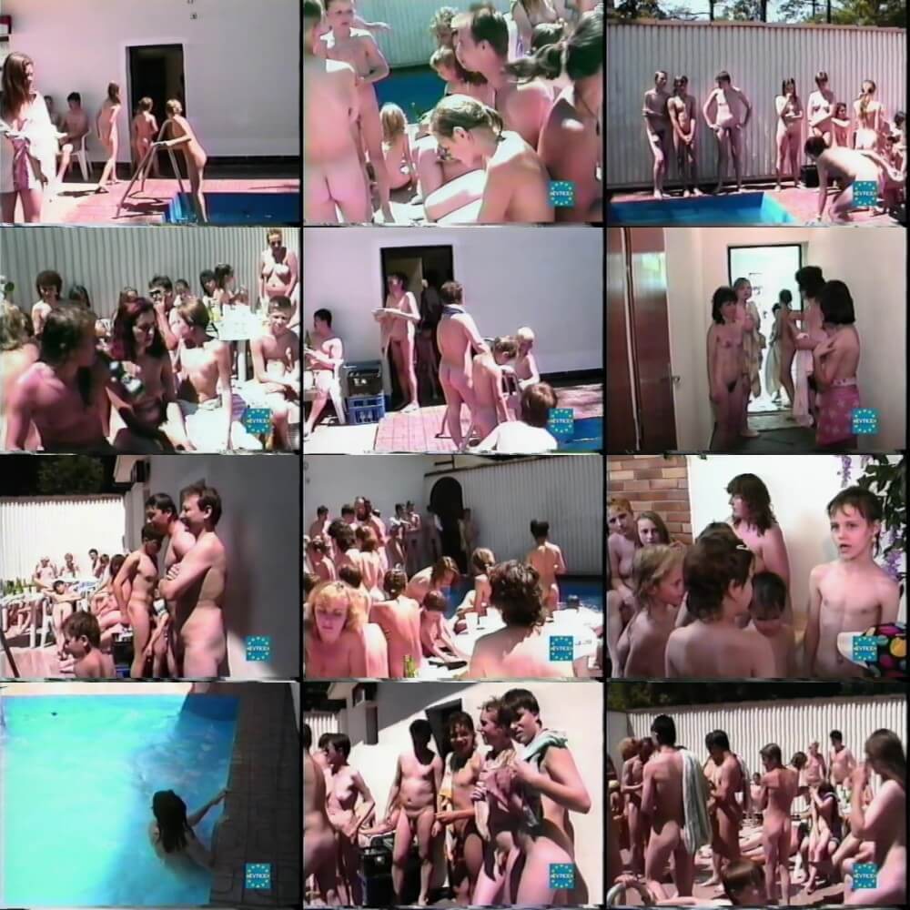 EVFKK - Naked in the Cabana - In naturism, nature serves as the bodys natural clothing
