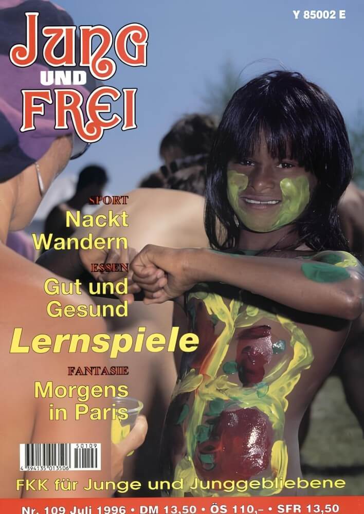 Jung und Frei Nr 109 - Naturists love movement and activity
