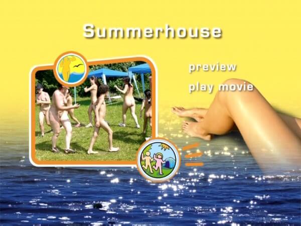Naturist Freedom: Summer house DVD - The concept of being without clothes
