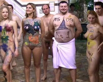 AquaPark Pageant Night Full HD video - Nudity helps you feel free